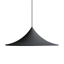 Golden 4741-28 SNB - Golden Lighting Vistara 1-light 28in Pendant in Sand Black